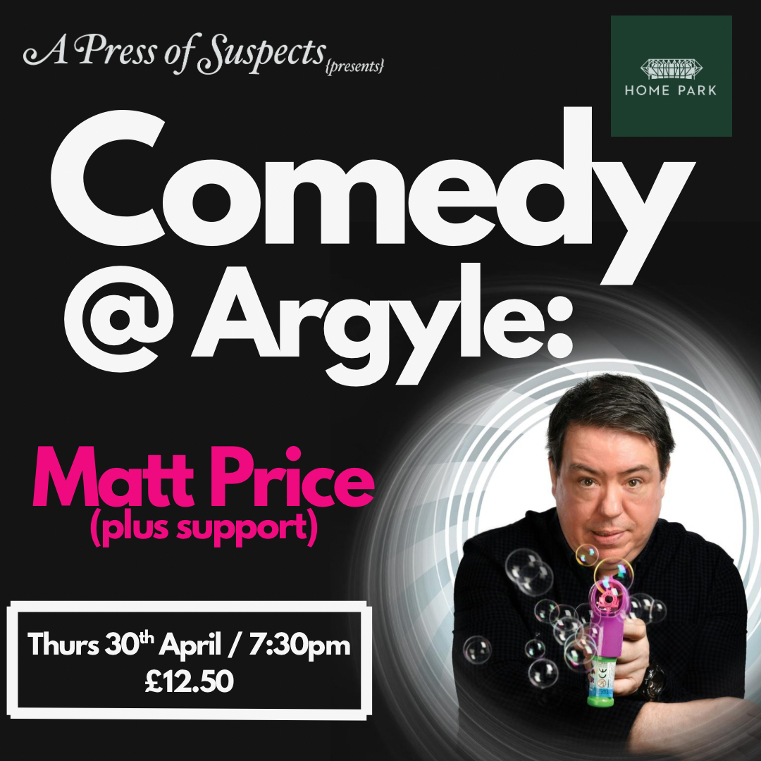 Comedy at Argyle: Matt Price