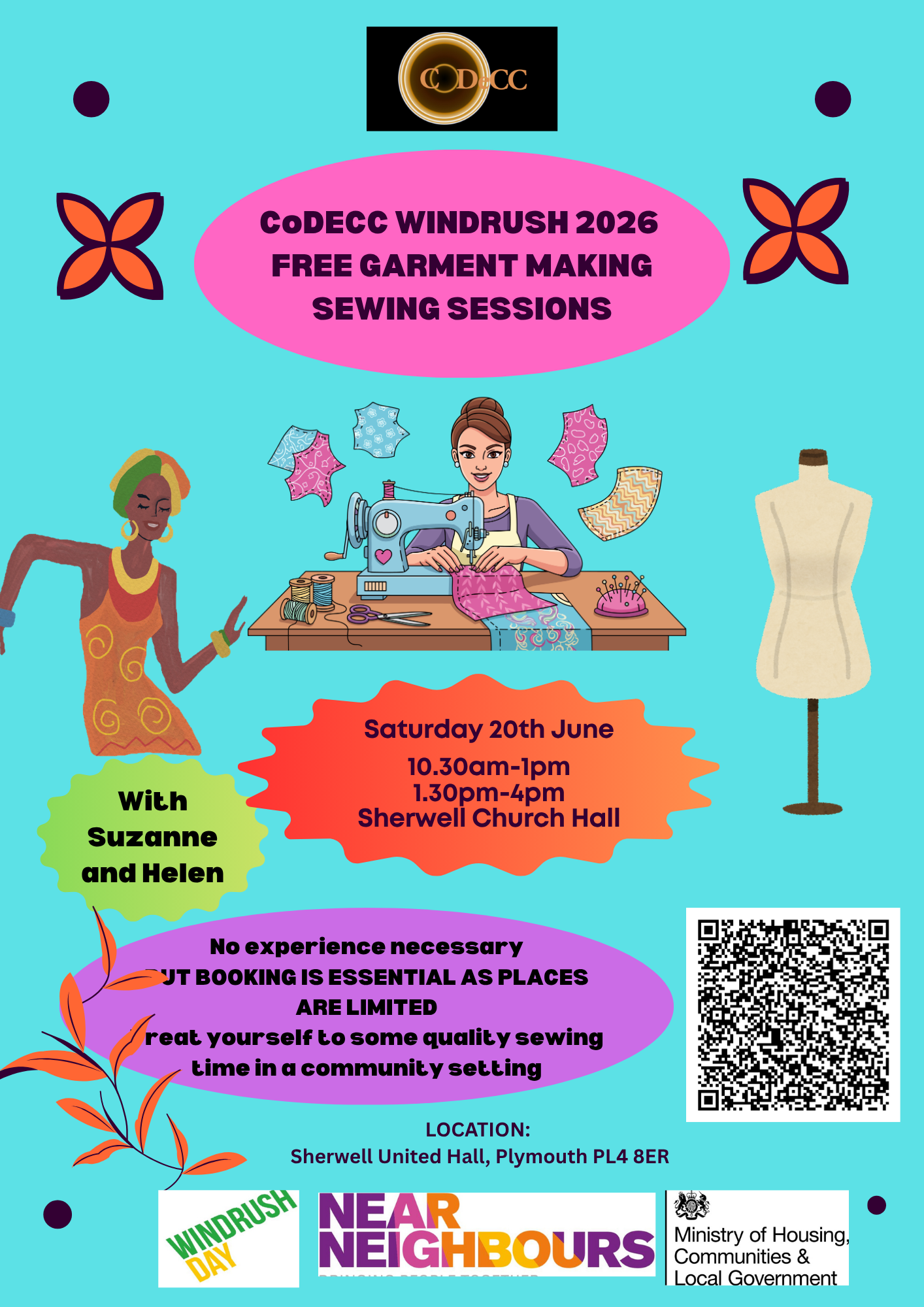 Windrush celebration dressmaking sessions