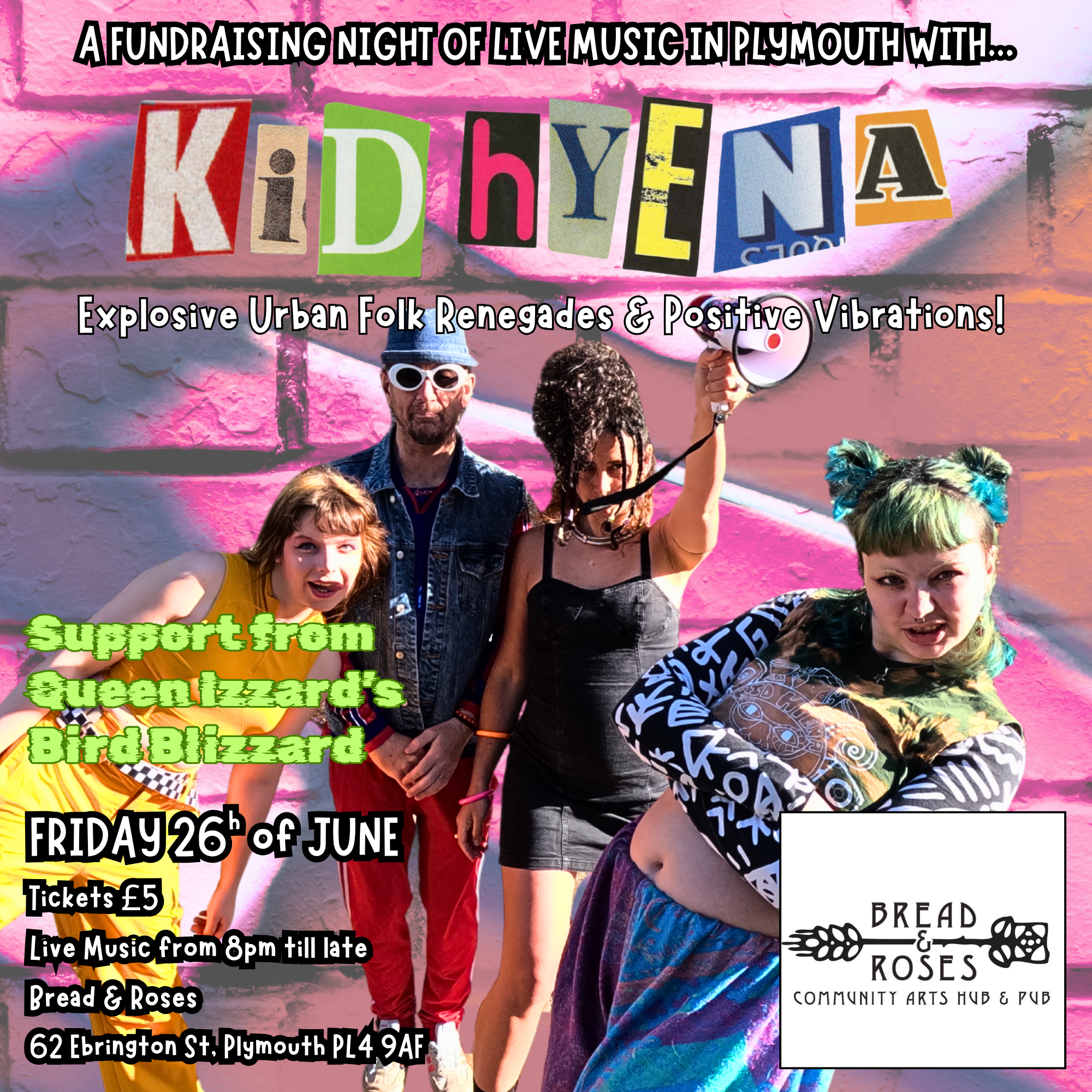 Kid Hyena live at The Bread &amp; Roses