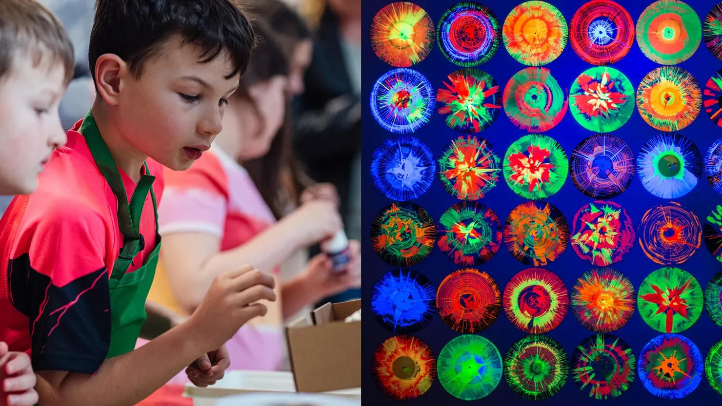 Creative Workshops: Spin and Splat Painting with Graham Robinson