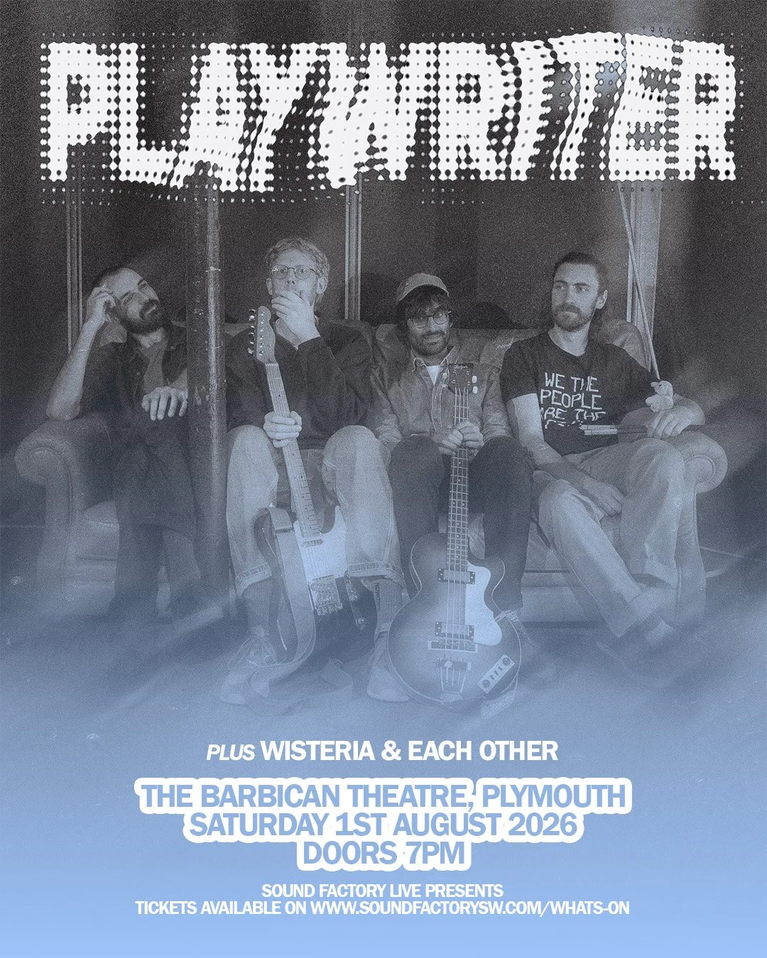 Playwriter at The Barbican Theatre w/ Wisteria and Each Other