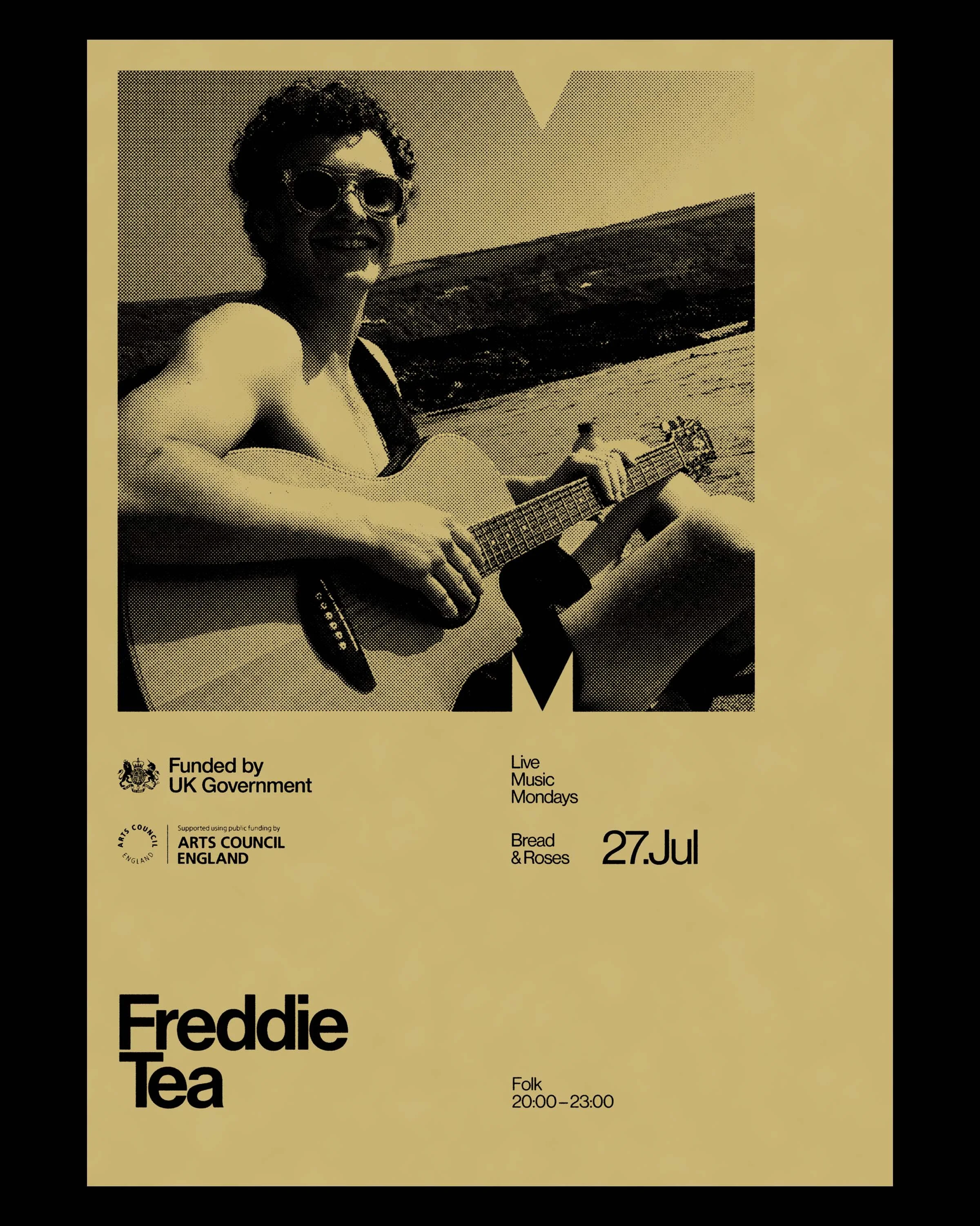 Live music Monday with Freddie Tea