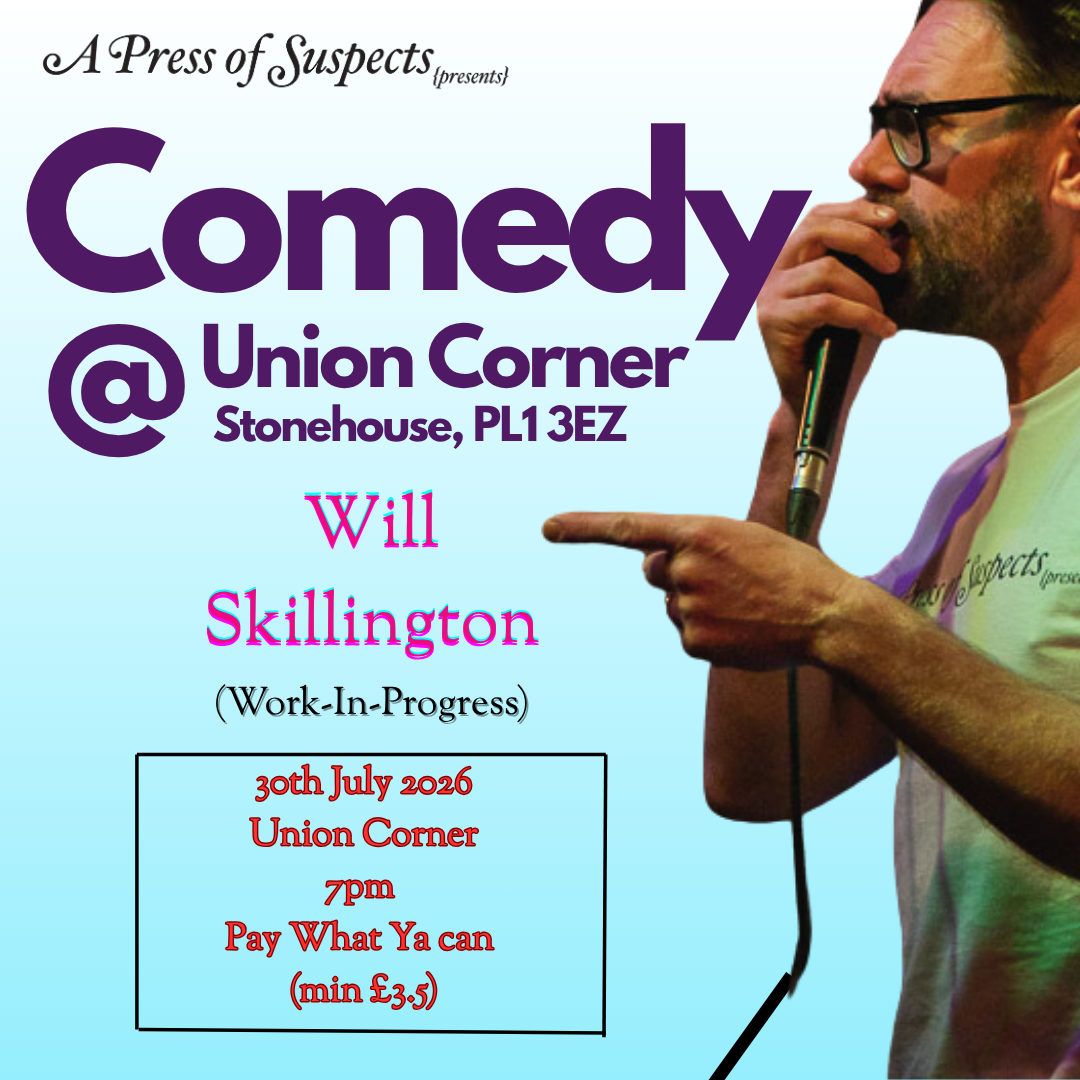 Comedy at Union Corner: Will Skillington