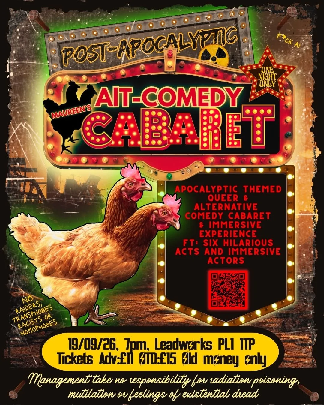 Maureen's Post Apocalyptic Alt-Comedy Cabaret