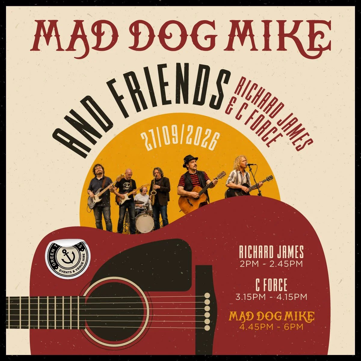 Mad Dog Trio + C Force + Richard James