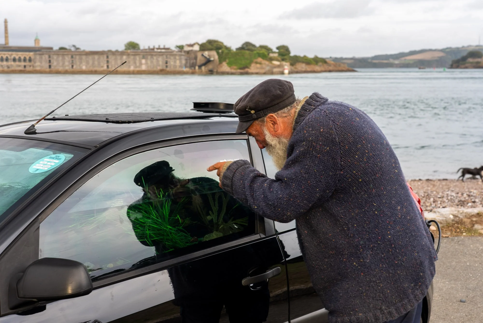 What is that car full of water? Meet Intertidal, Plymouth’s extraordinary new tidal artwork