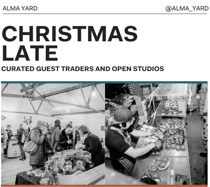 Alma Yard Christmas Late Market