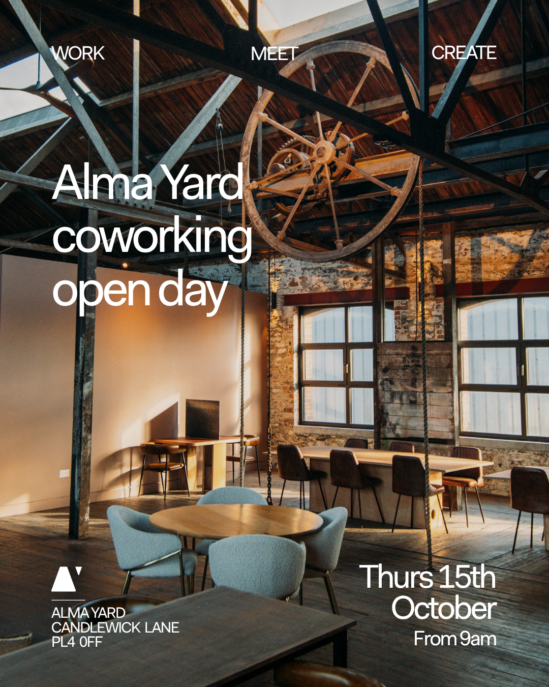 Alma Yard co-working open day
