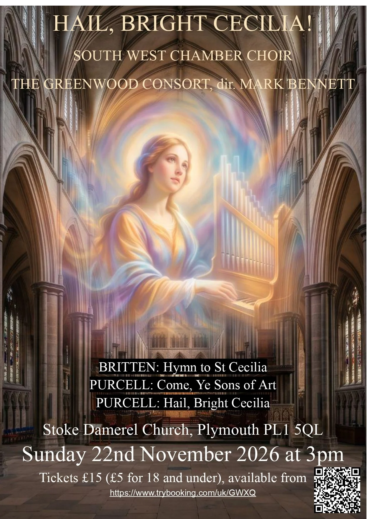 Hail Bright Cecilia! South West Chamber Choir