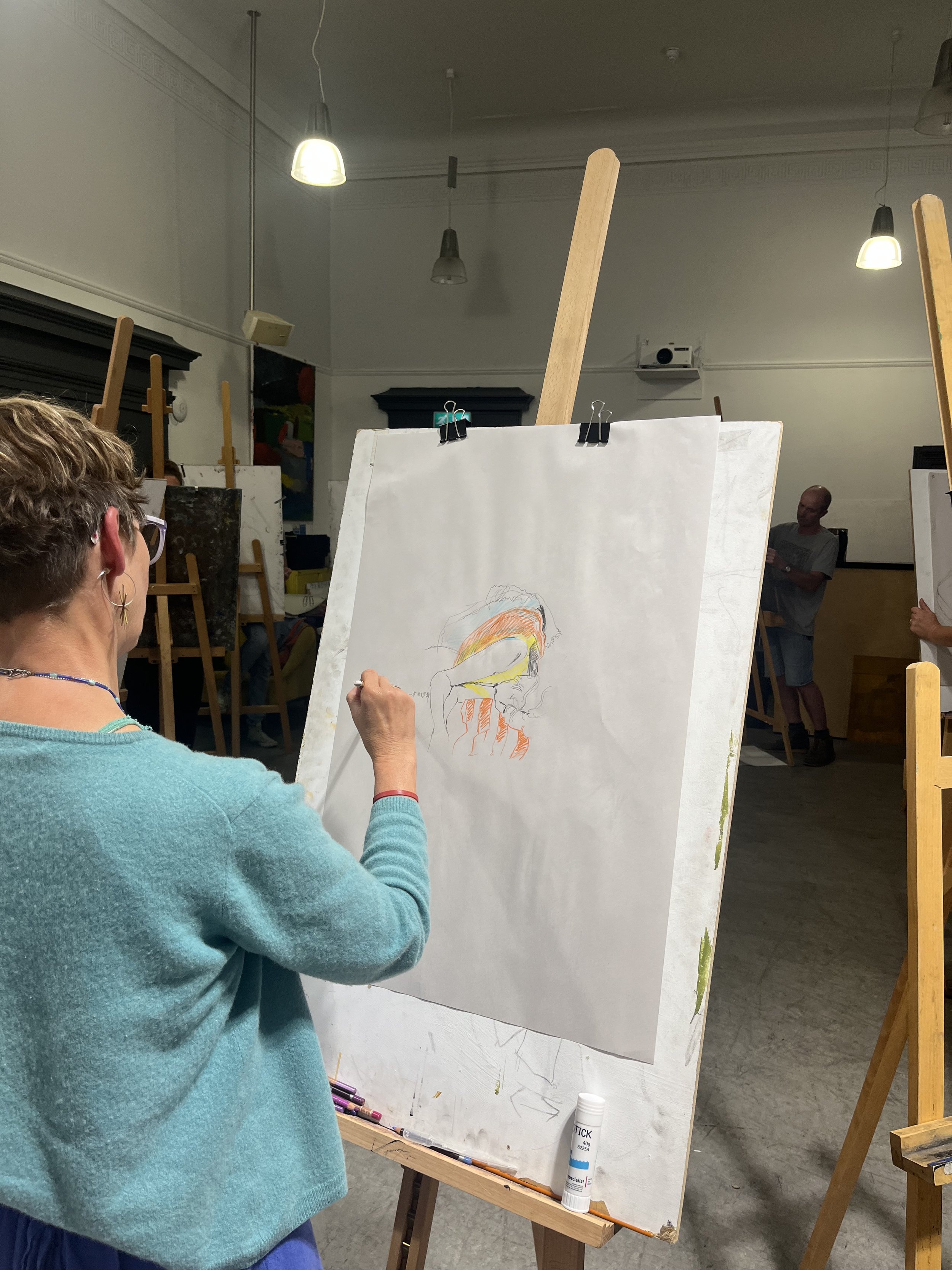 Weekly Life Drawing Classes with Emily Chung
