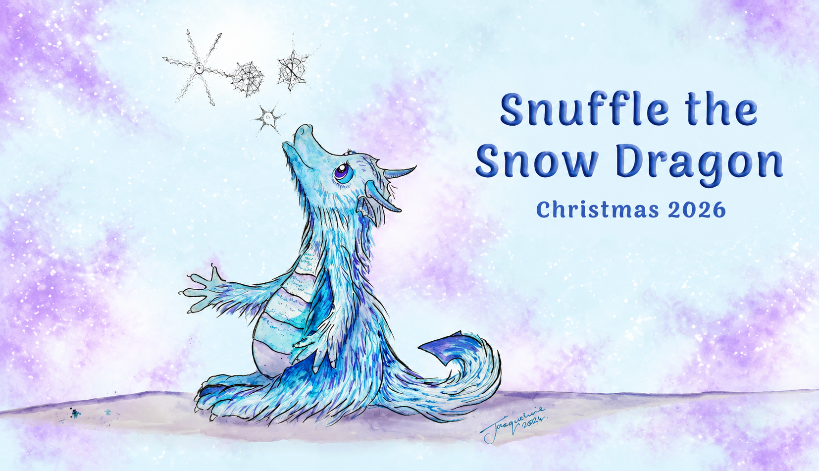 Snuffle The Snow Dragon