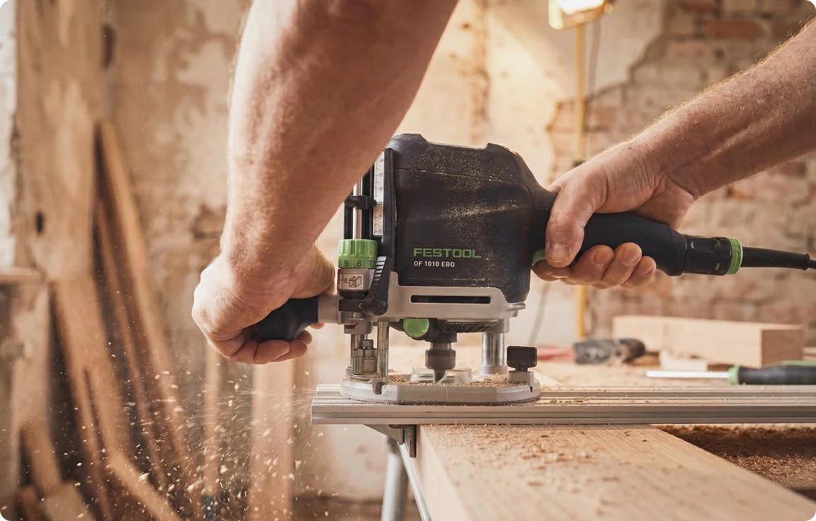 Oberfräse mieten in Hamburg: Festool OF 1010 EBQ per App leihen