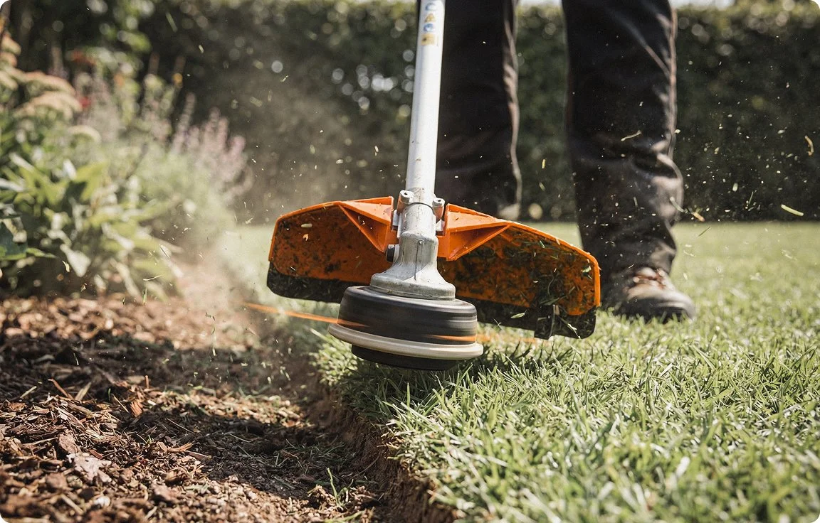 Rasentrimmer mieten Hamburg: Stihl Akku-Rasentrimmer ISA 86 R bei kurts toolbox leihen