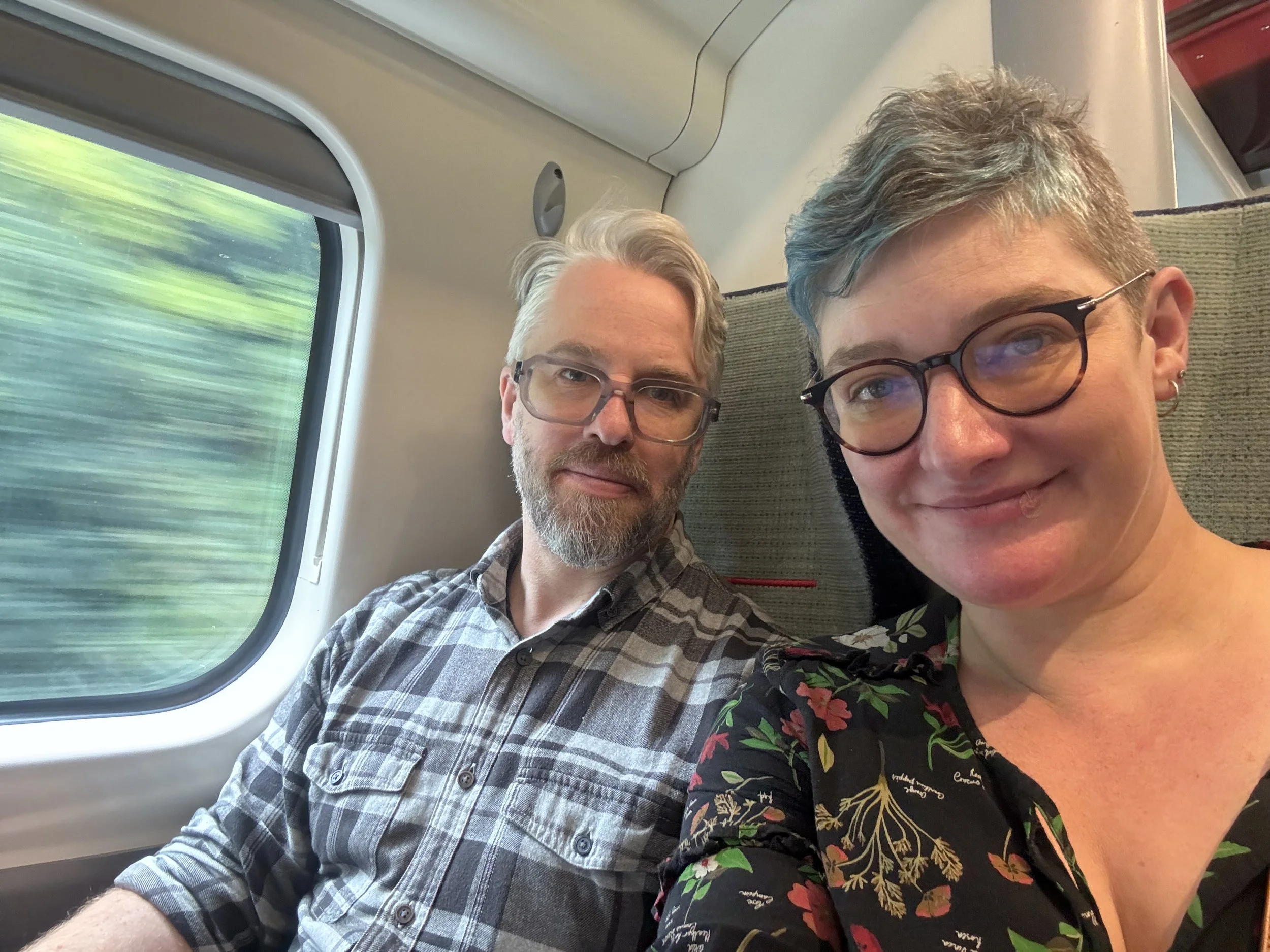 Aaron and Hari travel back from WOL Birmingham