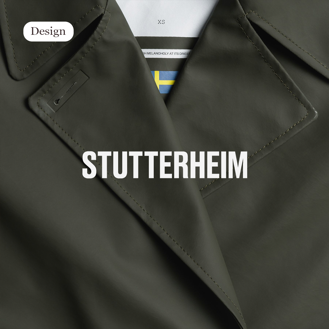 Stutterheim: designer pour le 'haut-minimalisme'