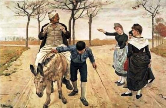 The Man, the Boy and the Donkey - very short story for you and your children.