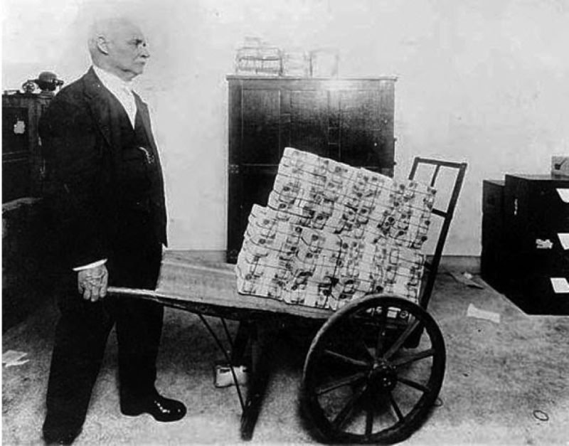 The factory workers were paid billions every day but it would be worthless unless they spent it within few hours.