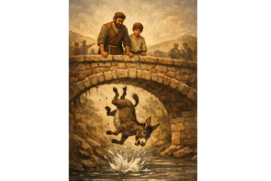 The Man, the Boy and the Donkey