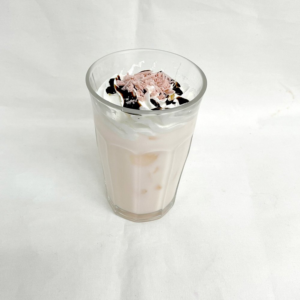 Iced Fluffy Sakura Milk