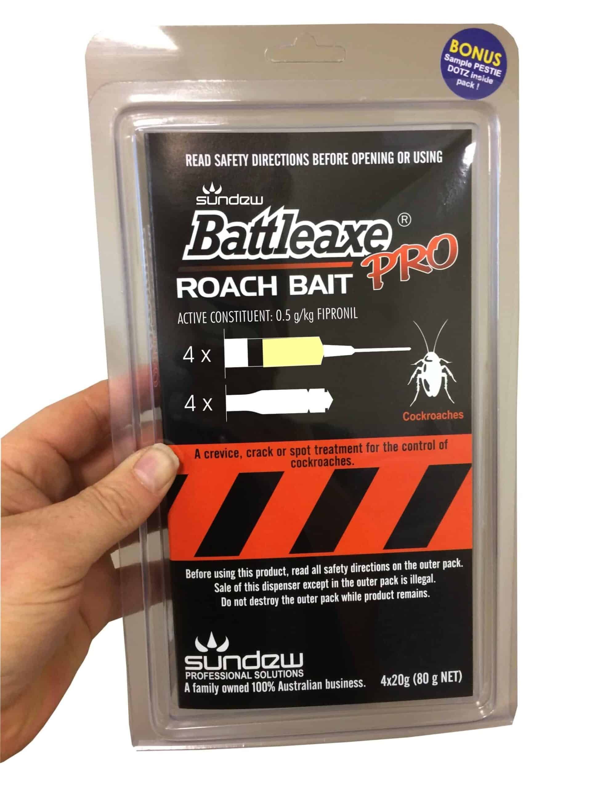 Battleaxe Pro Roach Bait (4 Pack)
