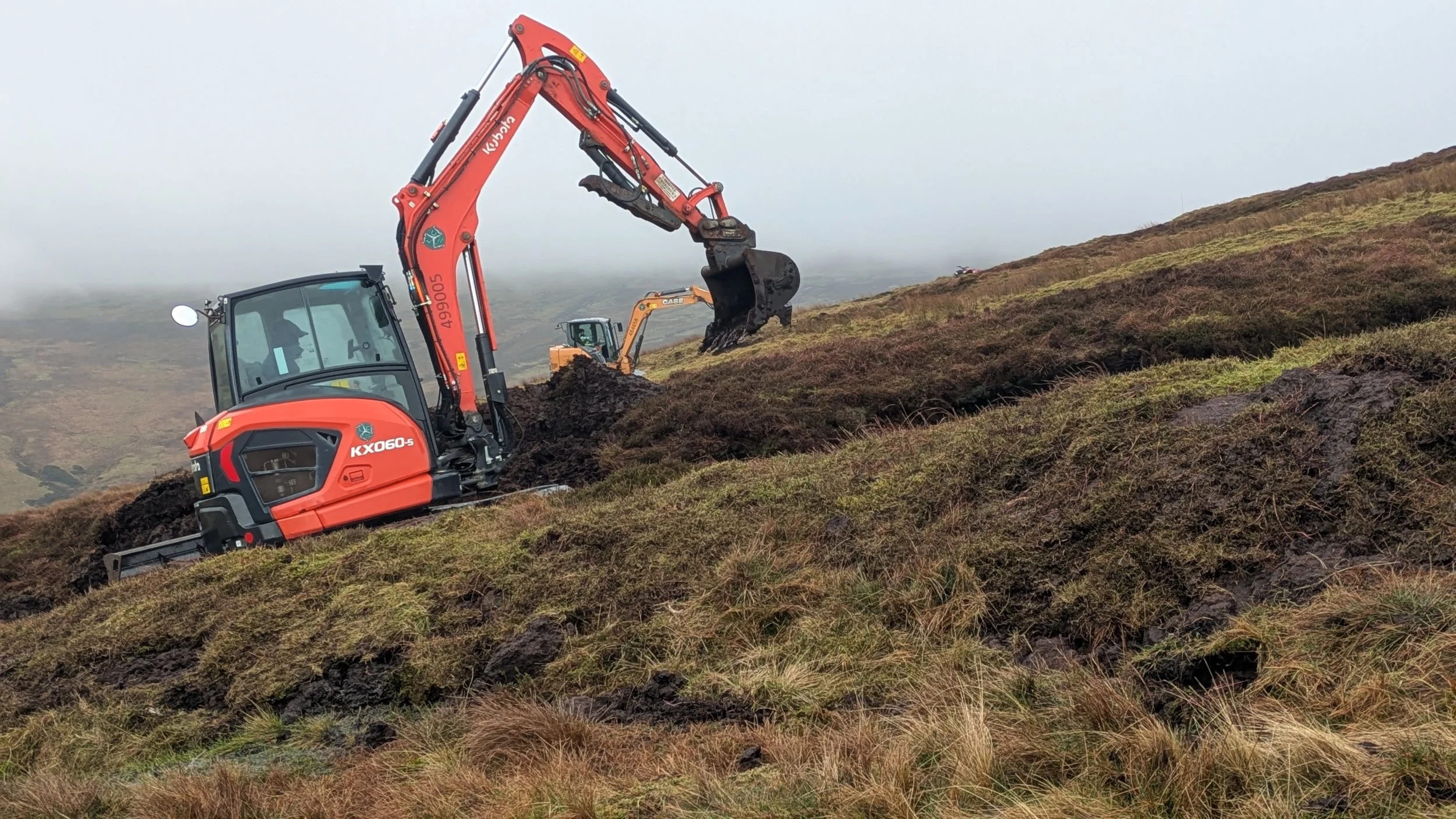 Digger reprofiling hags