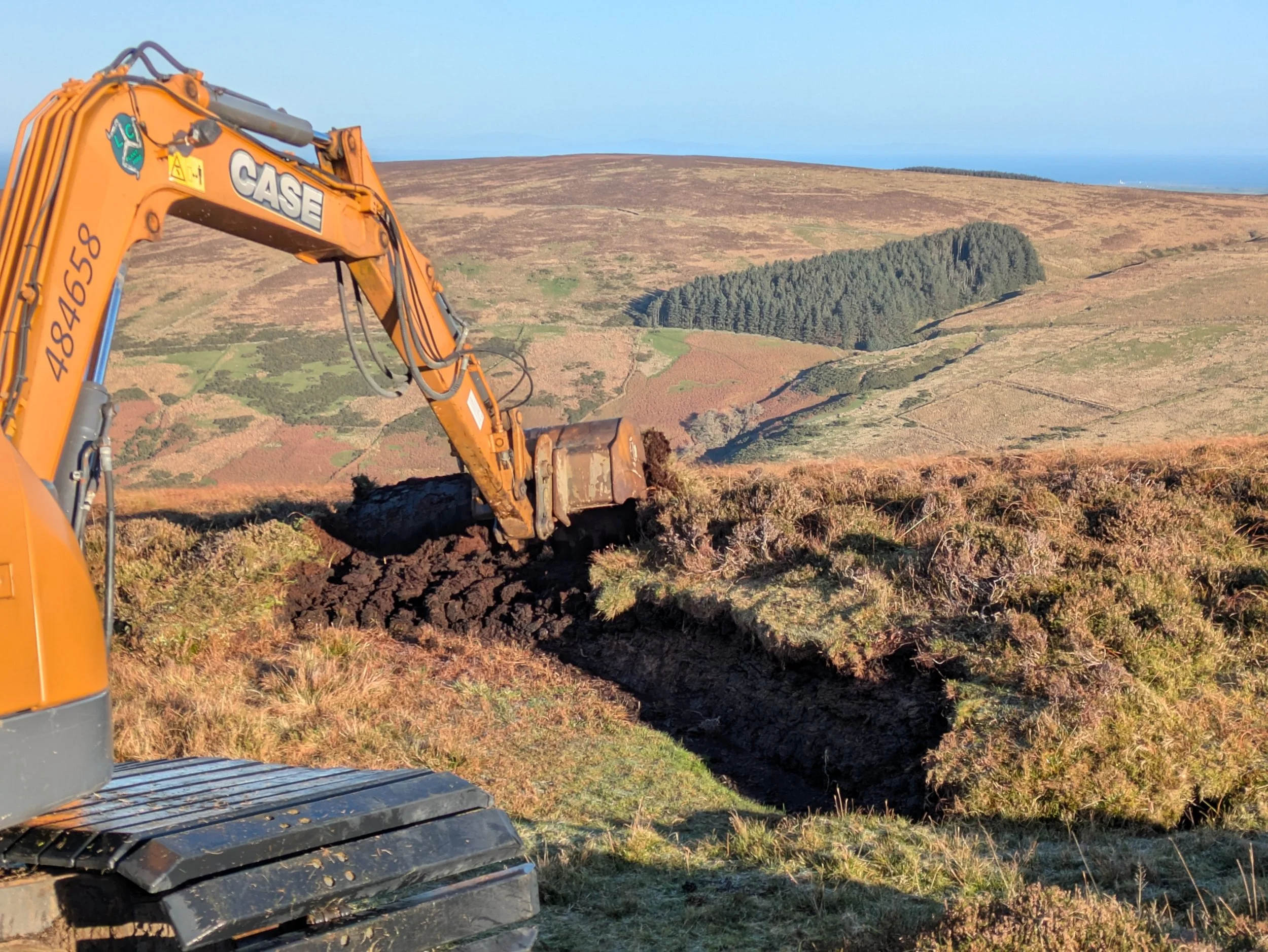 Digger reprofiling hags