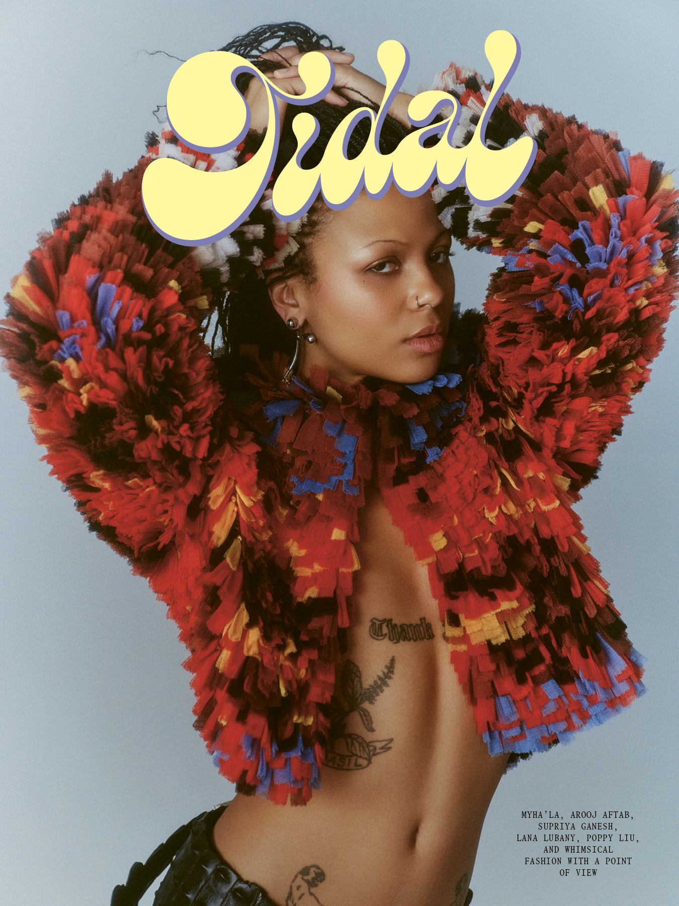 Tidal Magazine Cover Featuring Myha'la