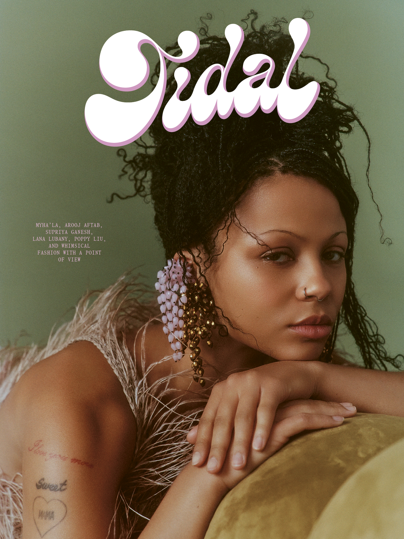 Tidal Magazine Cover Featuring Myha'la