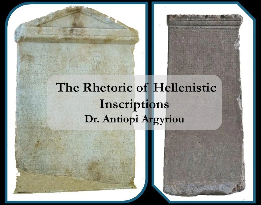 The Rhetoric of Hellenistic Inscriptions
