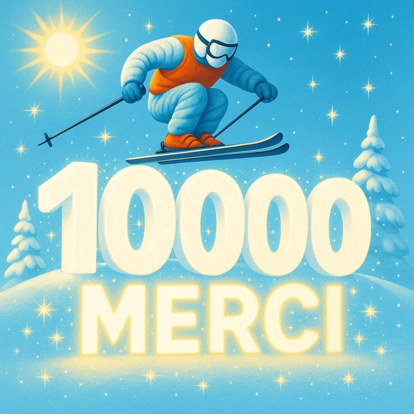 🎯 Objectif atteint !
10.000 jeux Apr&egrave;s-Ski vendus en 1 an 🎉🍾
Un immense merci pour votre soutien 💯💯😘
Vous &ecirc;tes incroyables ❤️
Et maintenant&hellip;
⛷️ Tout Schuss vers les 100.000 !!! 🚀

🎯 Goal achieved!
10,000 Apr&egrave;s-Ski g