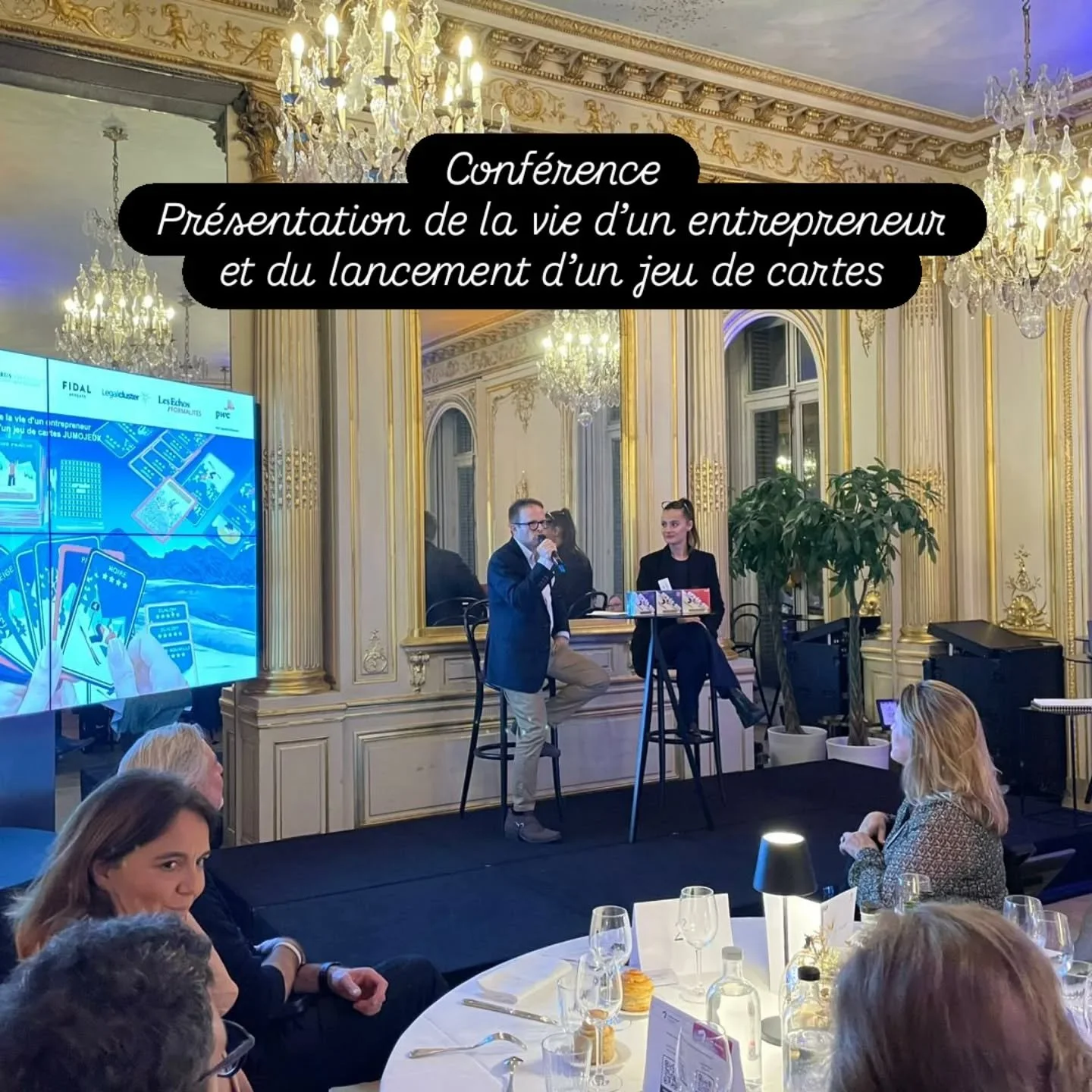 A la Maison des Centraliens devant le cercle strat&eacute;gique des Directeurs Juridiques et de la Compliance, partage par JumoJeux des coulisses de la vie de l'entrepreneur : une vision, des rencontres et beaucoup de pers&eacute;v&eacute;rance.

At 