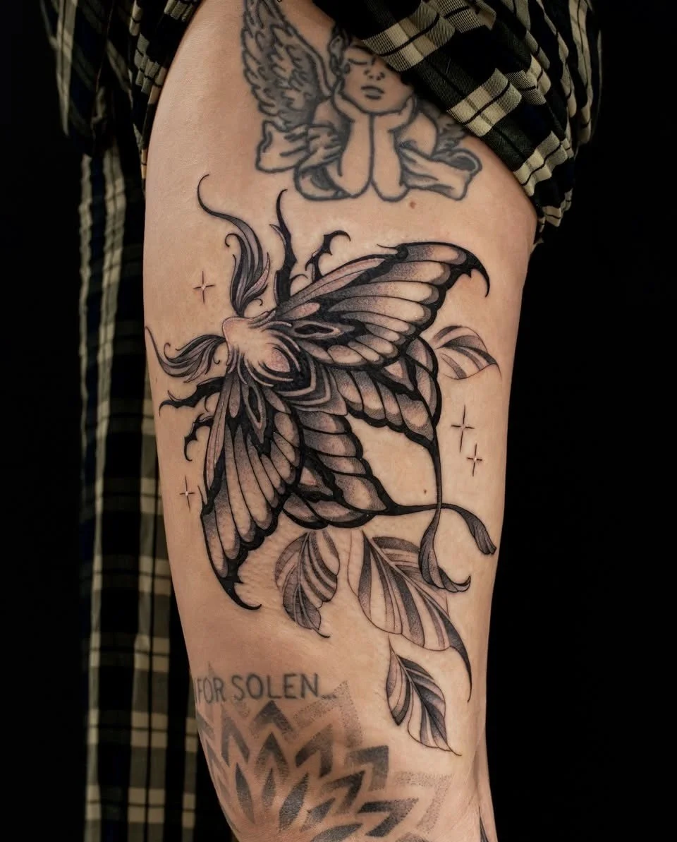 Barbaras Blæk Tattoo Studio | Få din drømmetatovering - Kontakt os i dag, image size:960x1193