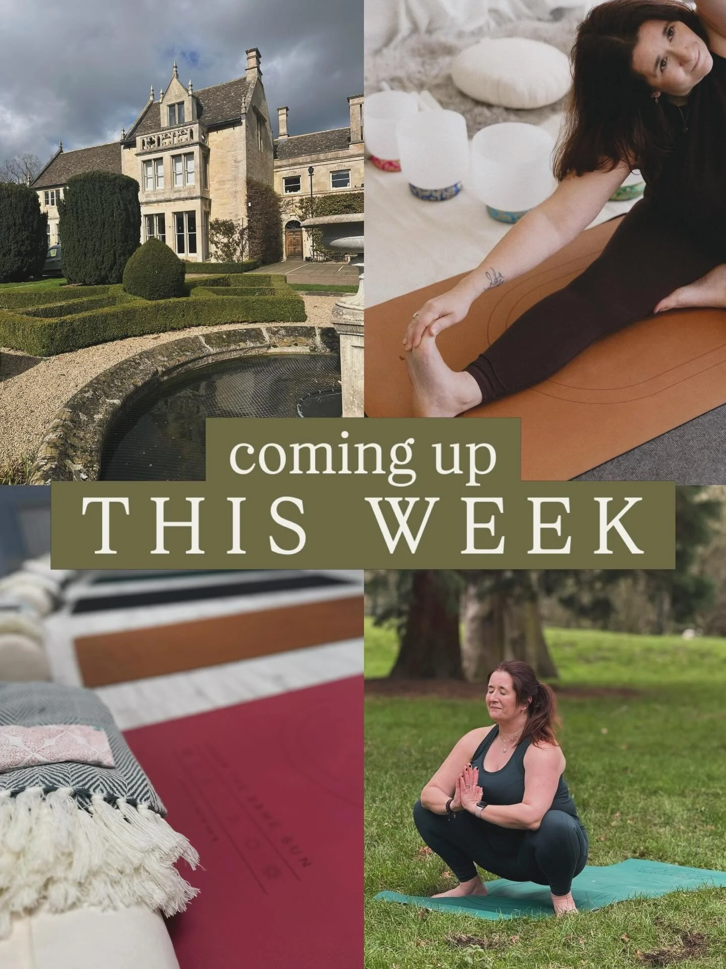This is your Sunday reminder to book some time for yourself this week. We have a full week at La Lune and with Spring fully here, our outdoor yoga has started at Burghley House.

So whether you are after a vinyasa flow class, a slower yin-inspired st