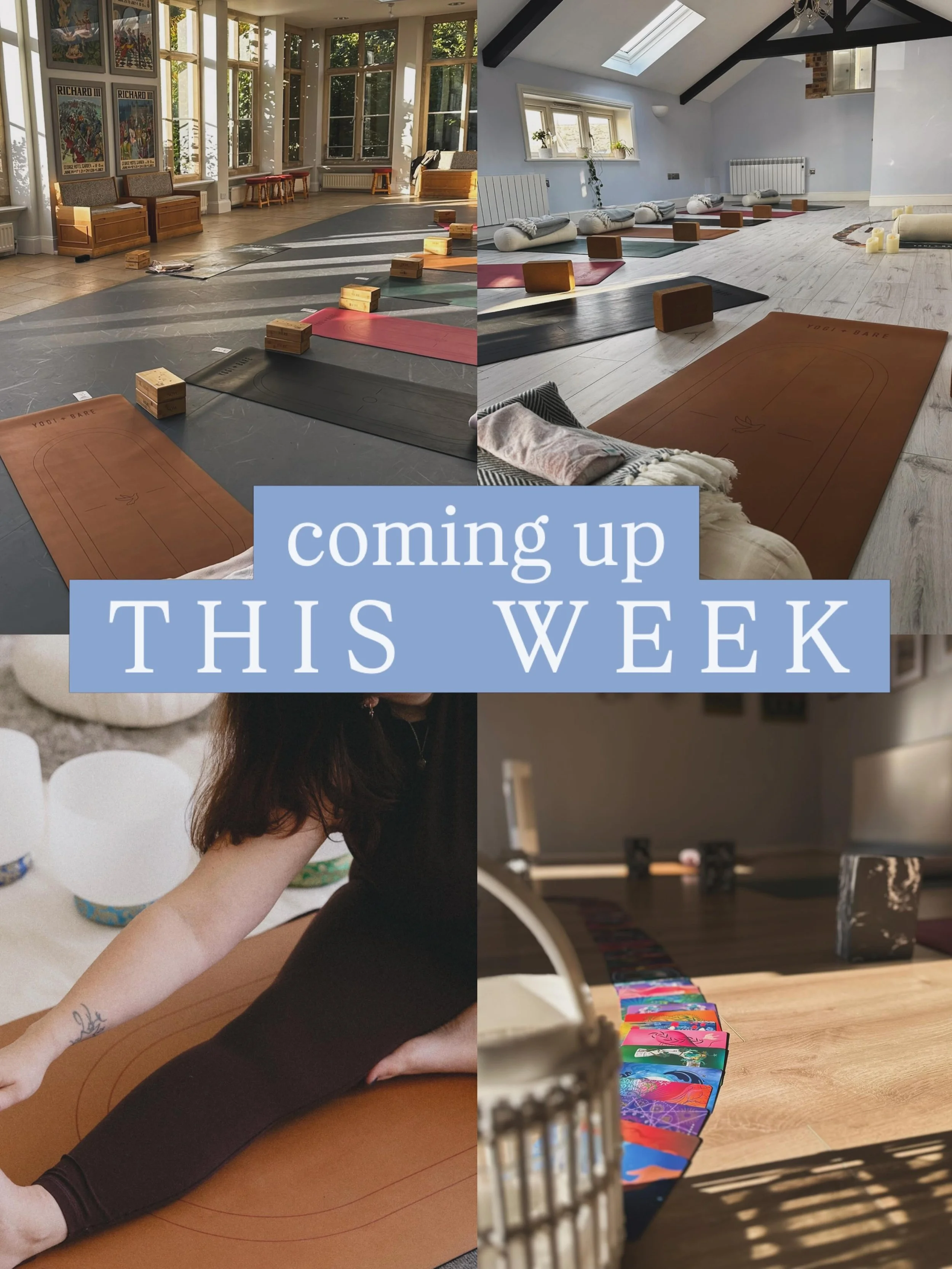 As we step into a new week, it&rsquo;s time to book that hour for yourself on the mat 🤍

With morning, lunchtime and evening classes available this week, there are plenty of opportunities to move, breathe and reset. And with our Slow Flow &amp; Stre