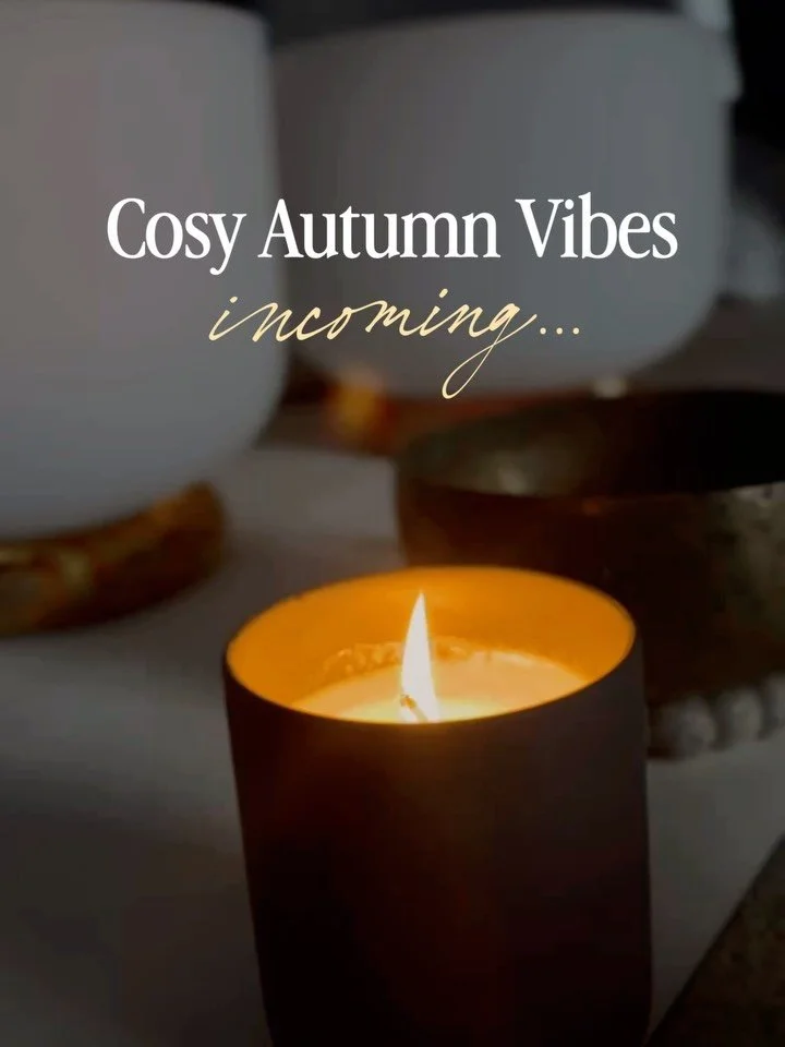 There&rsquo;s something about autumn that makes you want to slow everything down. 🍂

The evenings get darker, the air gets cooler, and suddenly candles, cosy corners and a little more stillness feel exactly right.

So as we move into a new season, I
