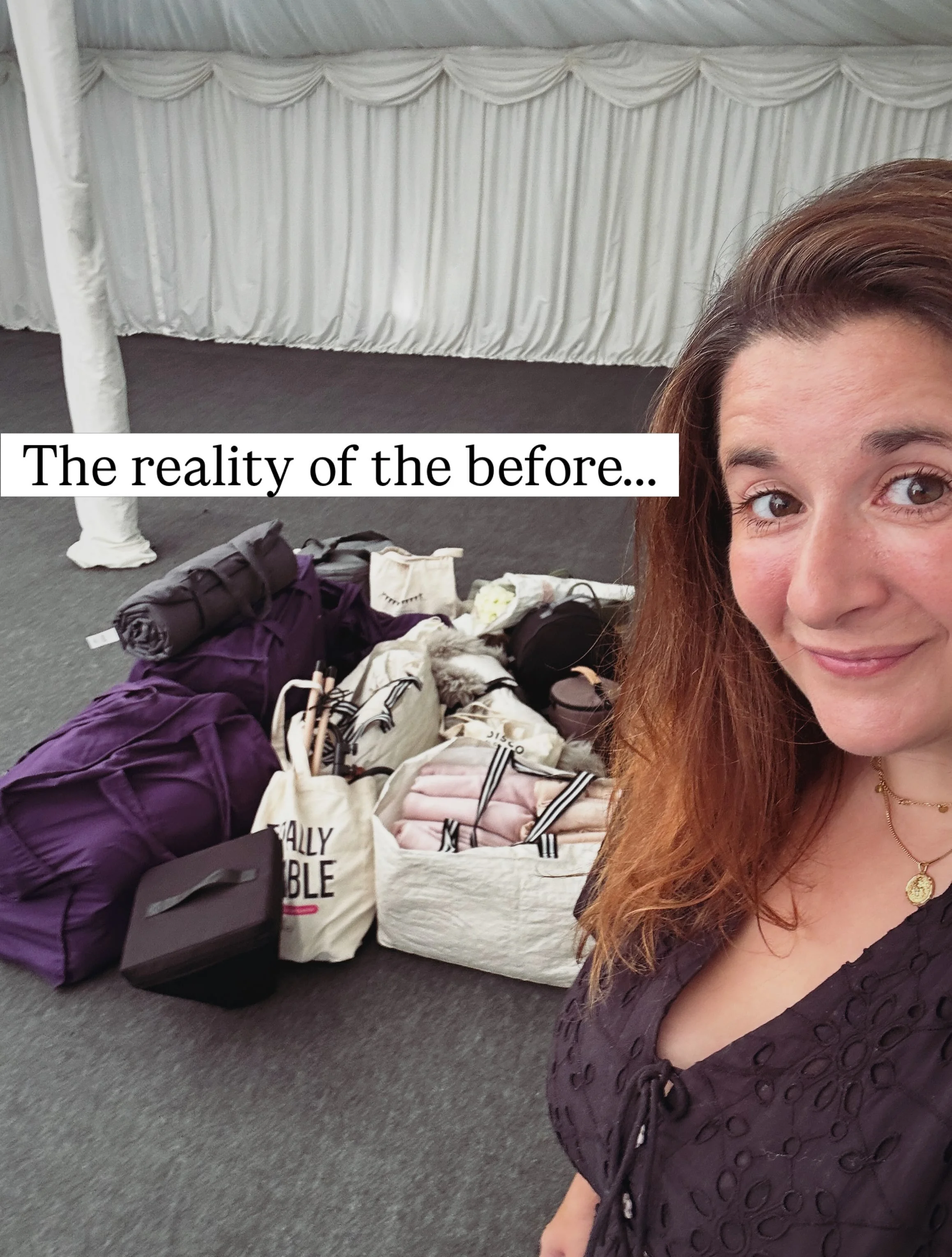 The bits you don&rsquo;t see&hellip; ✨

Before the calming space, the cosy blankets and the beautiful sounds, there&rsquo;s usually me, a pile of bags and a room full of potential.

Every sound healing session involves a little bit of behind-the-scen