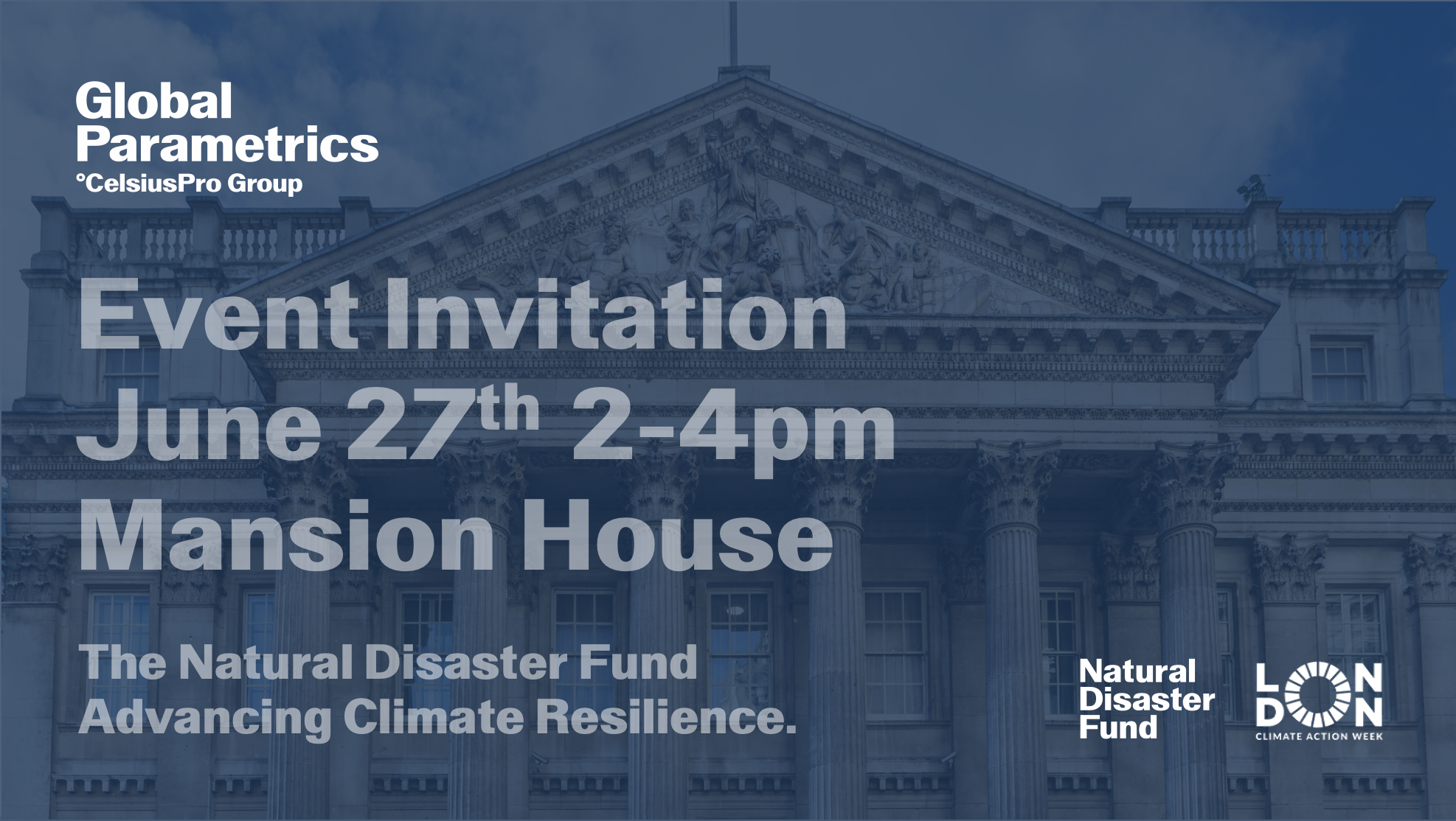 Natural Disaster Fund (NDF) at London Climate Action Week