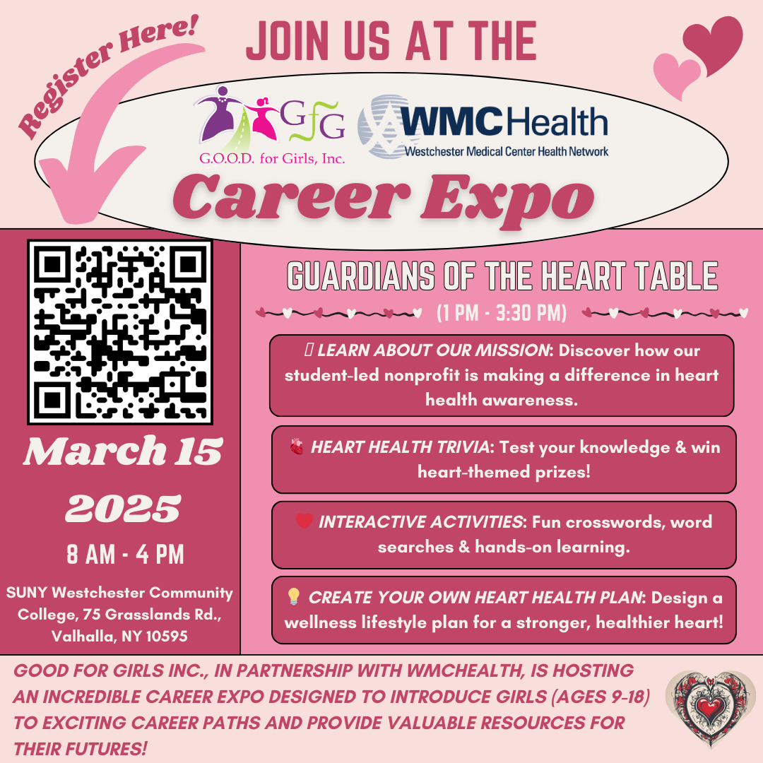 Good for Girls Career Expo ~ Heart Health Awareness
