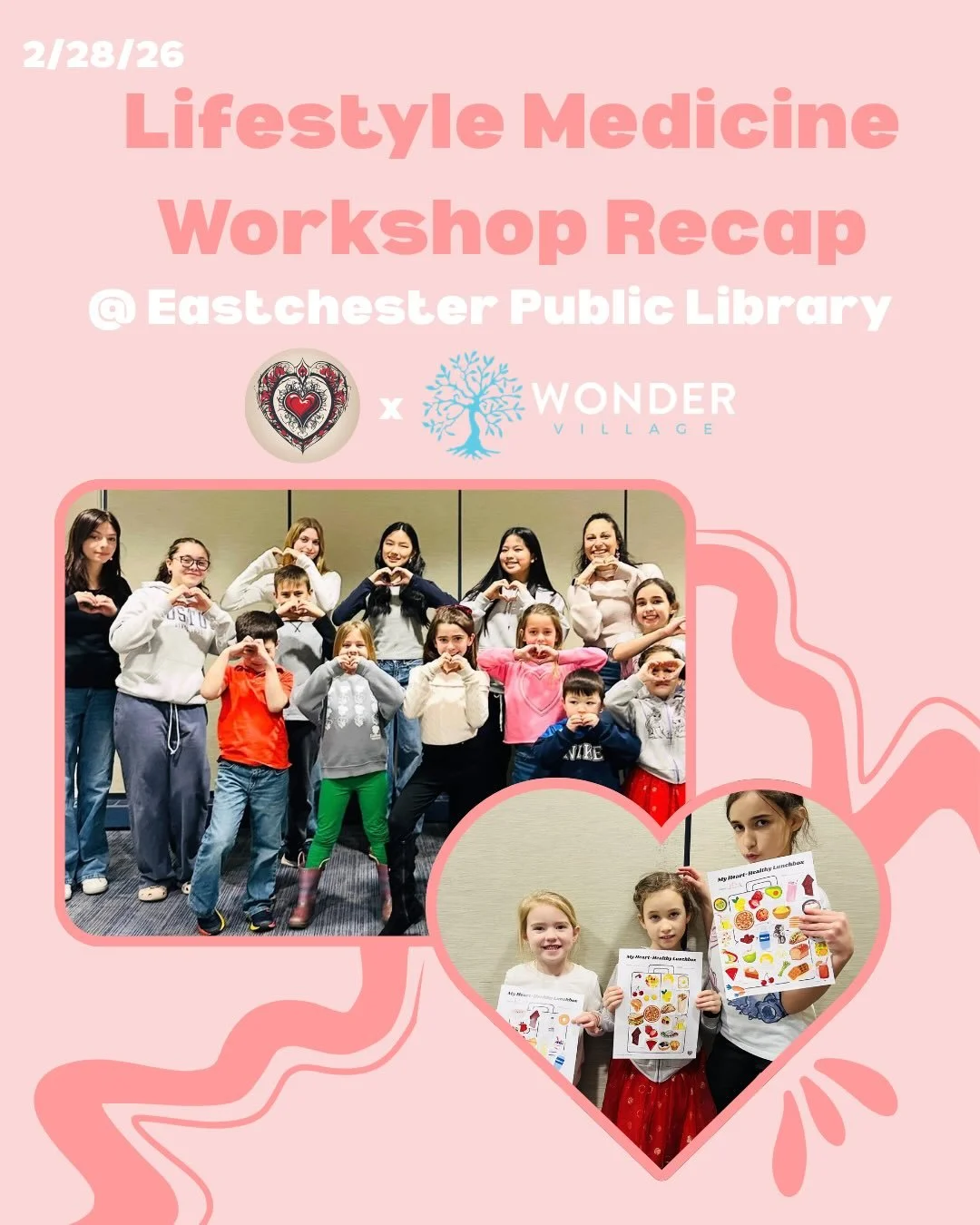 Thank you to Wonder Village and Eastchester Public Library for partnering with us for our event last weekend and for everyone who joined us❣️

Stay tuned for upcoming events!

#westchester #hearthealth #guardiansoftheheart