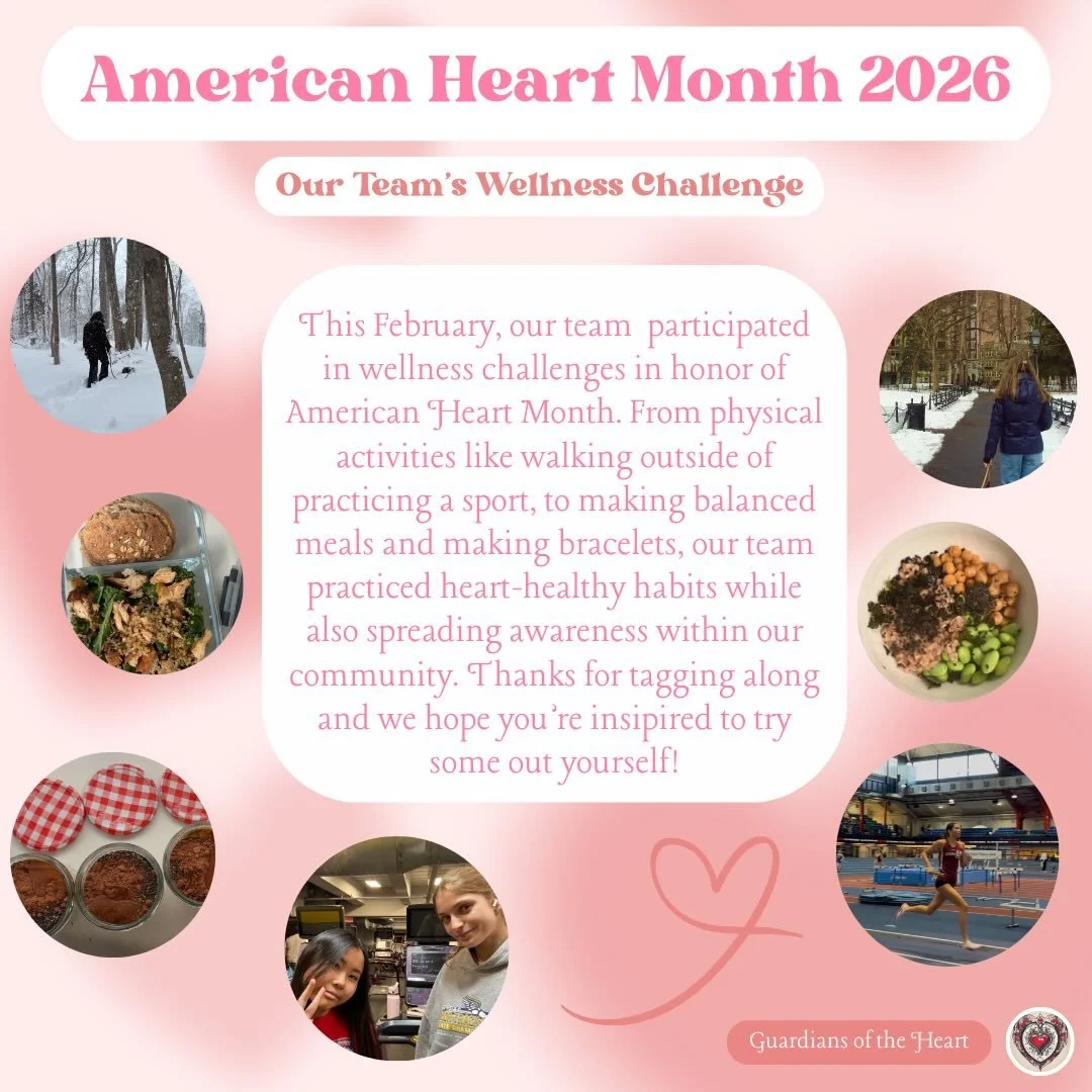 American Heart Month 2026 was a success! Here is a recap of the challenges our team completed 🫀

#westchester #heartdiseaseprevention #americanheartmonth #guardiansoftheheart