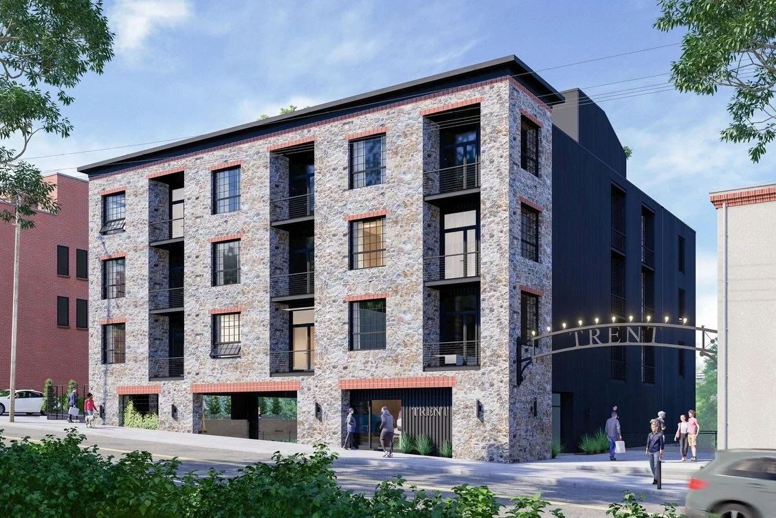 Coming 2026 🪏 Trent Manayunk Phase 2 breaks ground later this year and will introduce 27 brand-new apartments that echo the soul of the original 1887 mill while embracing the sleek edges of modern living⁠
⁠
As co-founders Andy Mulson &amp; Steve Ols
