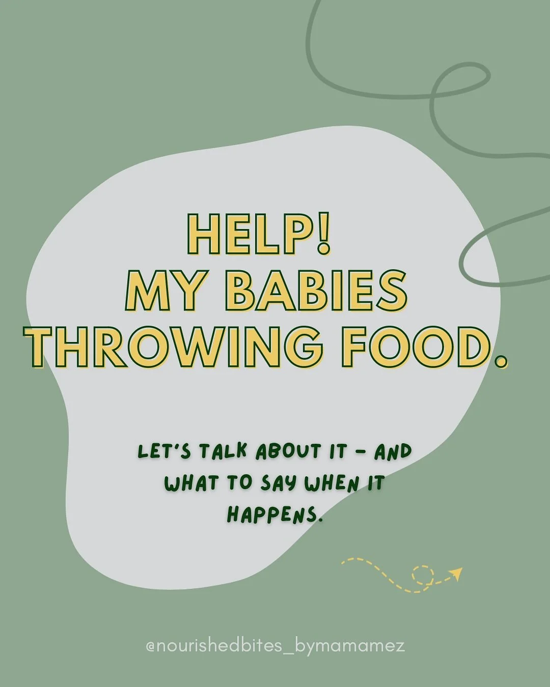 We&rsquo;ll go over this + so much more in my upcoming &lsquo;Starting Solids&rsquo; workshop! 🤝🏻

🎟️ Link to the tickets are in my bio - less than 2 weeks to go. 

Whilst an incredibly frustrating part of the food journey, almost 👏🏻 every 👏🏻 