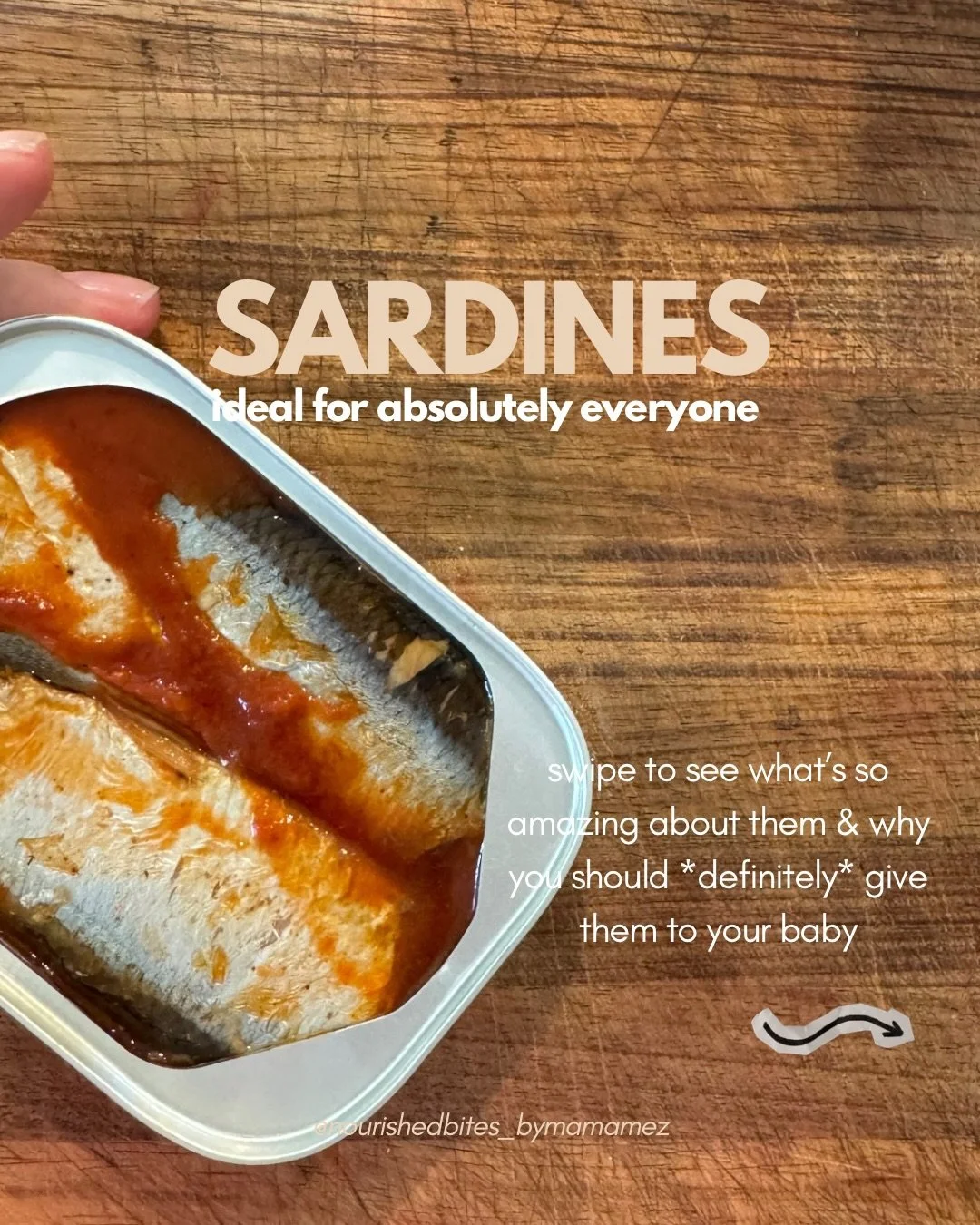 one of natures &lsquo;superfoods&rsquo;! 🐟 

absolutely jam packed with some of the KEY nutrients during our pregnancy, postnatal recovery and for growing little bodies ✨ 

swipe to see why it slaps, how to feed to babies &amp; a sign off msg from c