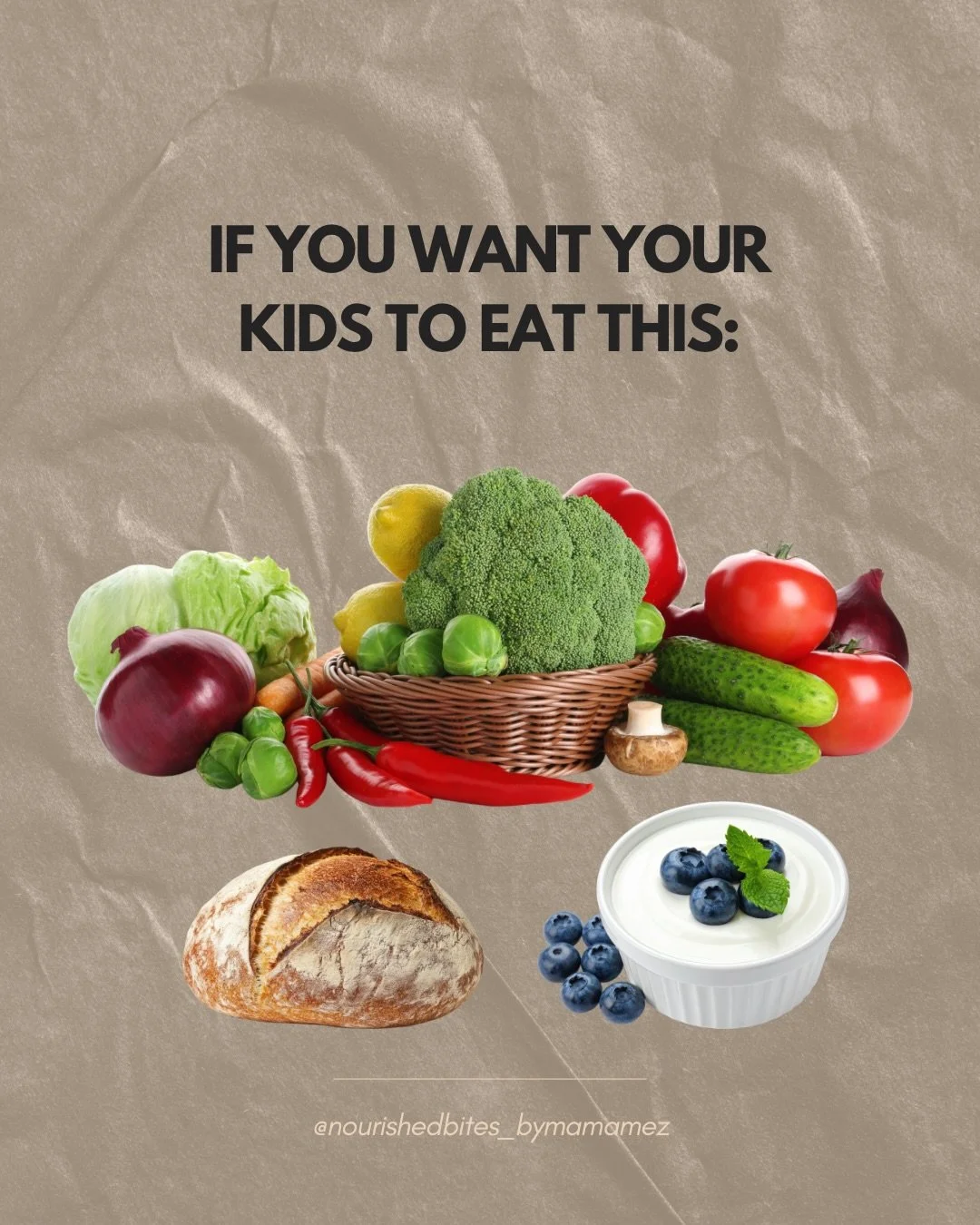&ldquo;wow, you&rsquo;re so lucky your child eats that!&rdquo; 

well, let me let you in on a little secret&hellip; 🤫

the LESS exposure kids get to the beige, palatable, addictive foods&hellip; yes, the more inclined they&rsquo;ll be to eat colourf