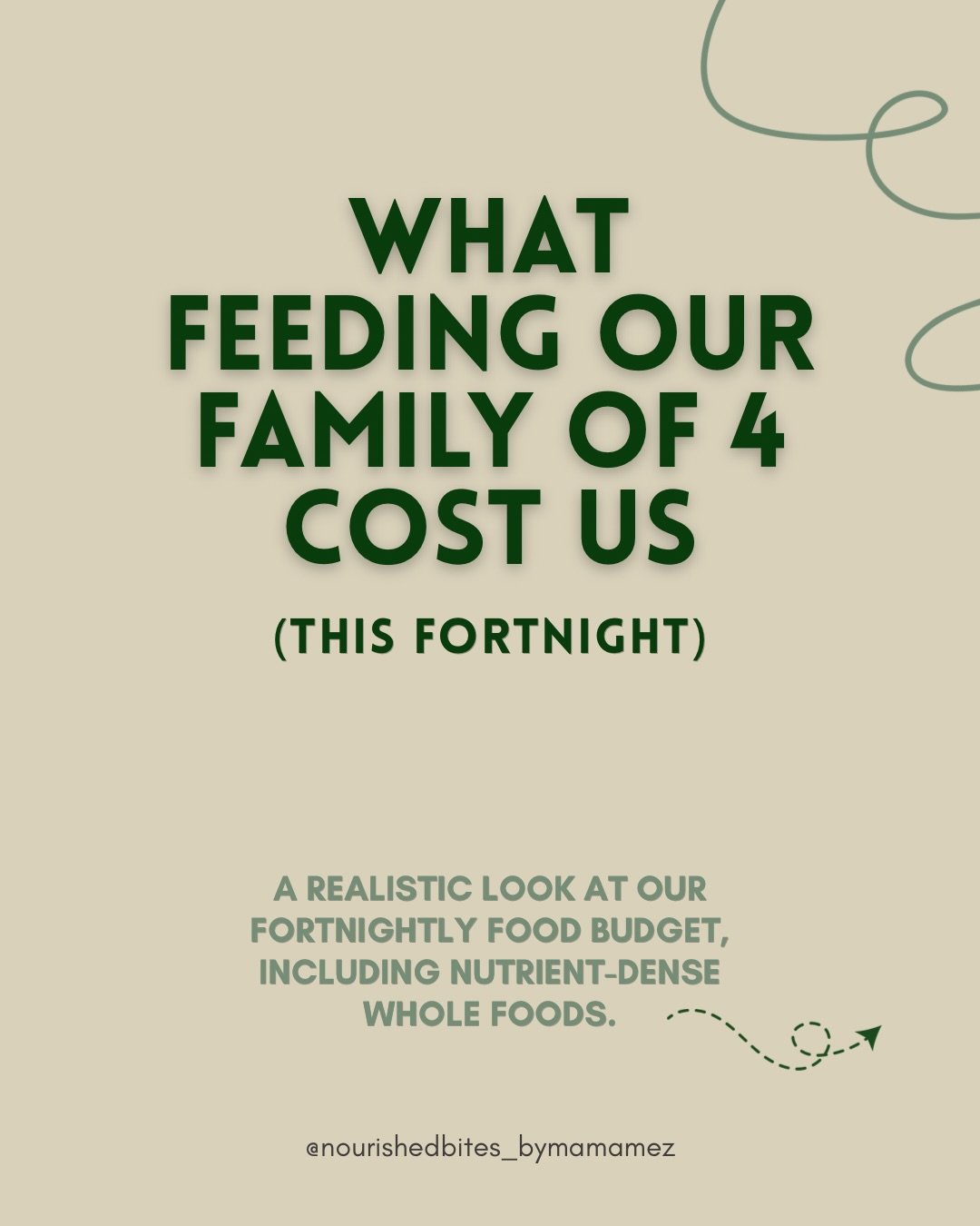You guys were SUPER keen to see what our budget looked like for the week (most poll responses, ever) 😆

To make my life easier, I buy week fortnightly (from an organic butcher) &amp; get my vegetables delivered weekly (from @monikasorganics ~ lifesa