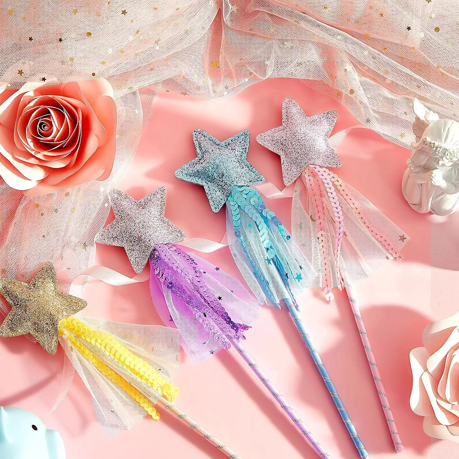 GLITTER STAR WAND