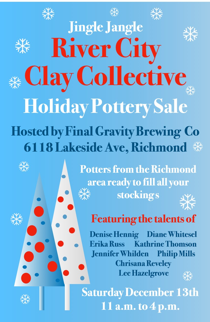 River City Clay Collective Holiday Pottery Sale