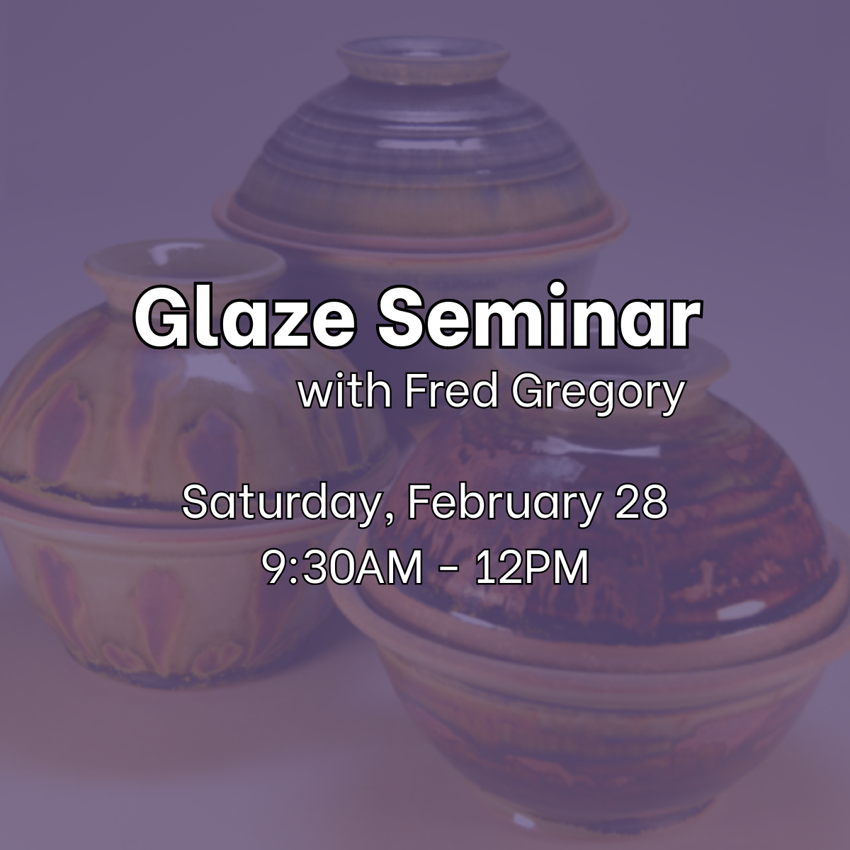 RVA Clay Presents: Glaze Seminar