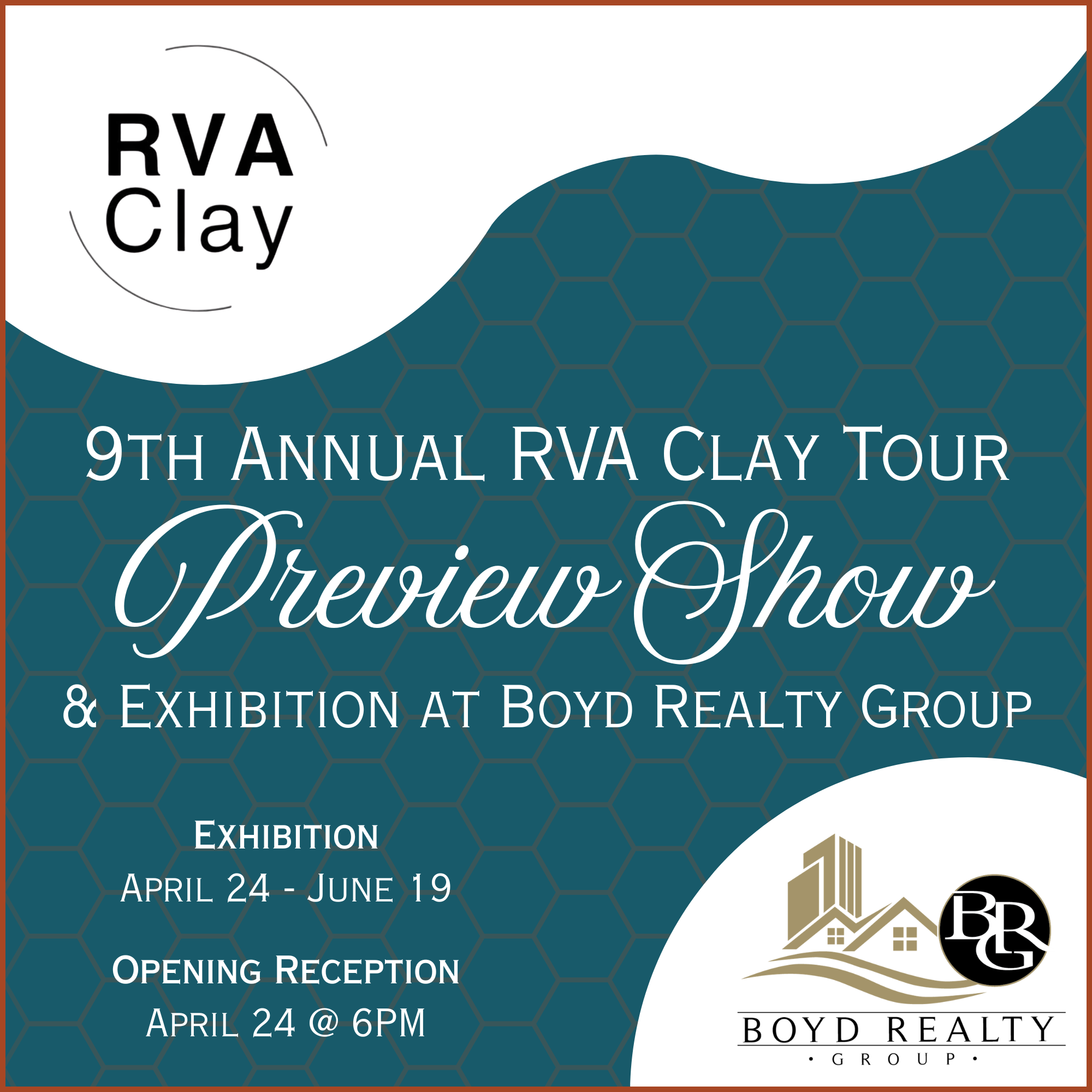 9th Annual RVA Clay Tour Preview Show & Exhibition