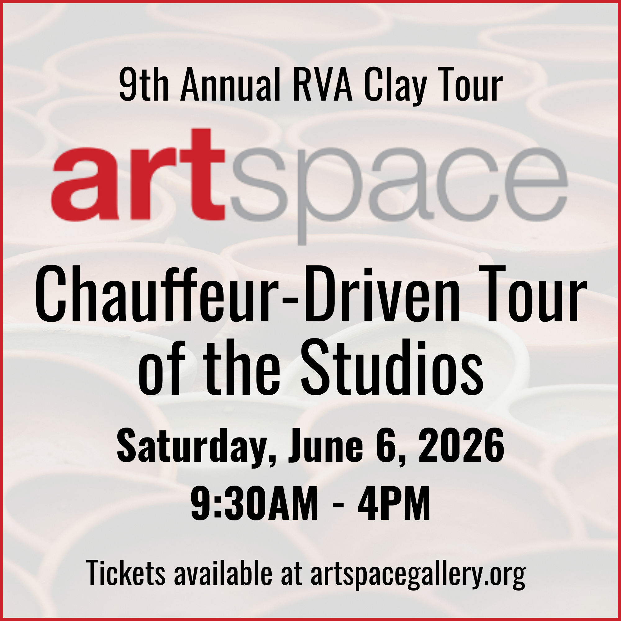 Artspace Presents: Chauffeured RVA Clay Tour